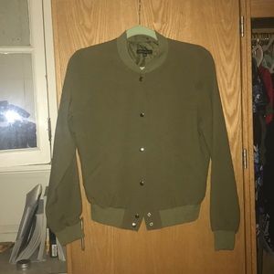 olive green jacket